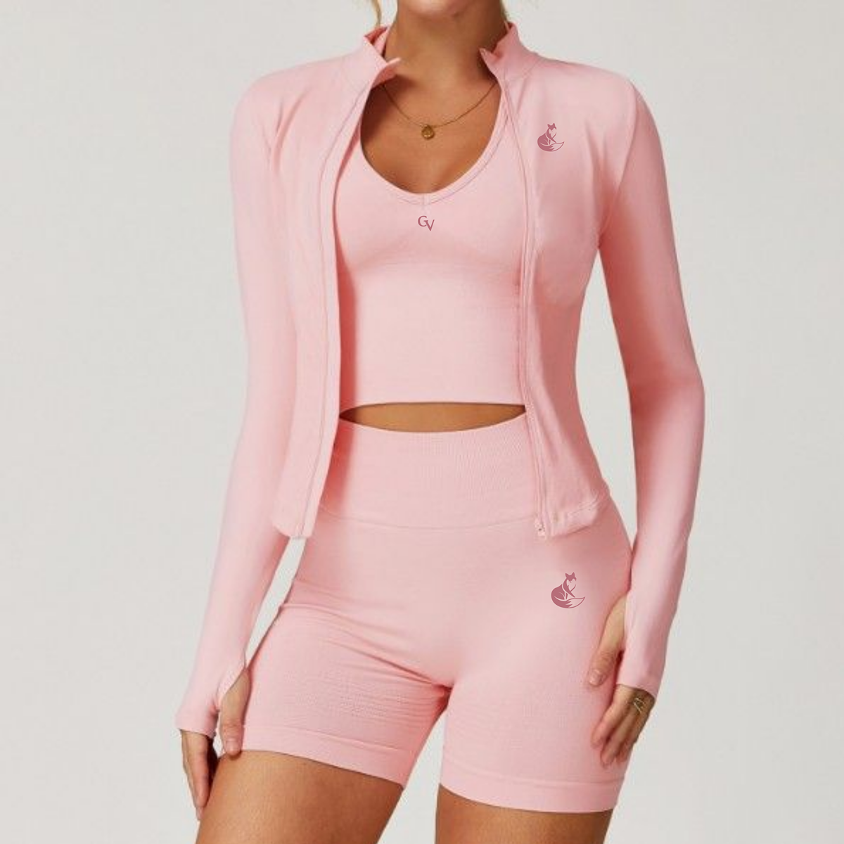 Gym Vixen Sculpt Biker Short Set - (Wholesale Exclusive)