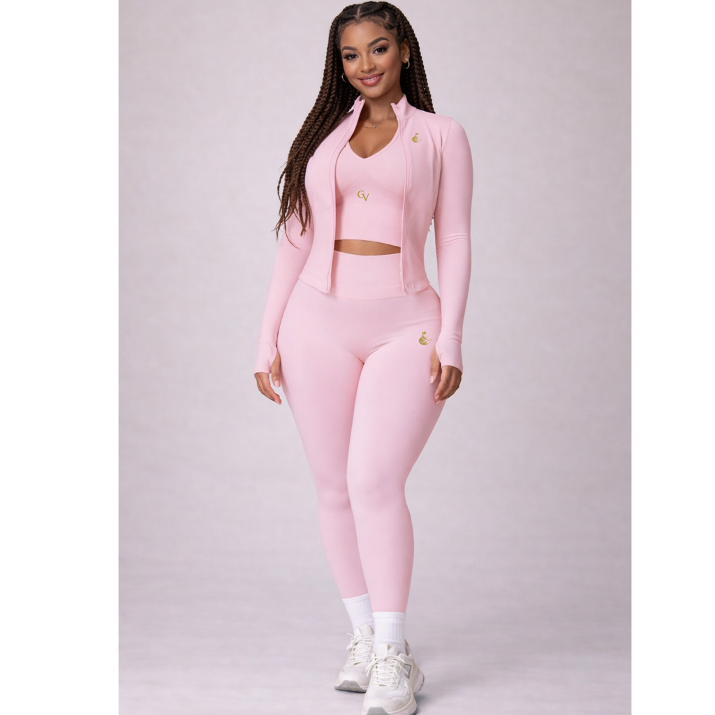 Blush Vixen™ Seamless 2-Piece Sculpt Set – (Wholesale) Luxury Edition