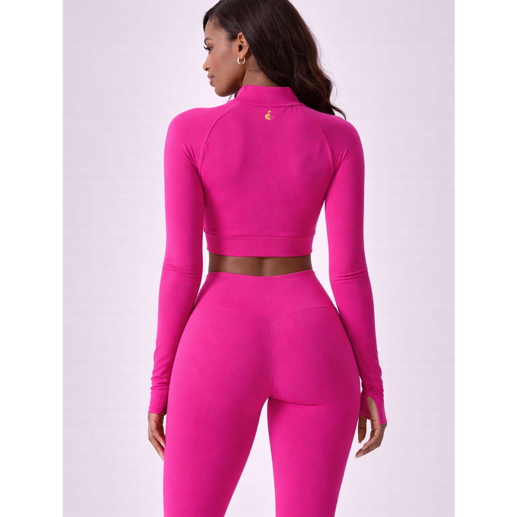 Hot Vixen™ Seamless 2-Piece Set – Electric Fuchsia (Wholesale Exclusive)