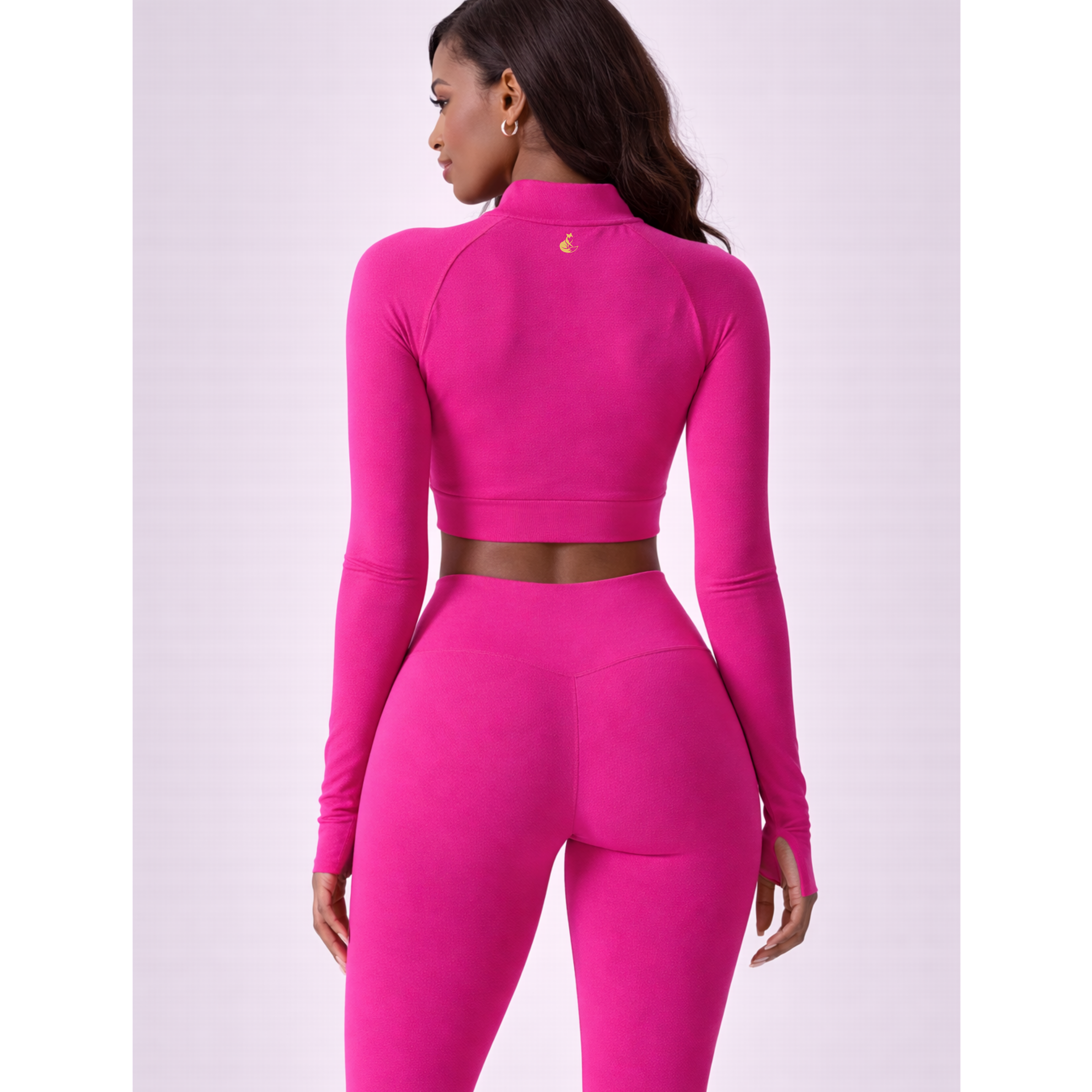 Hot Vixen™ Seamless 2-Piece Set – Electric Fuchsia (Wholesale Exclusive)